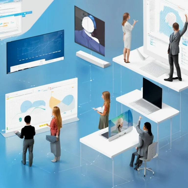 Students participating in AI workshop